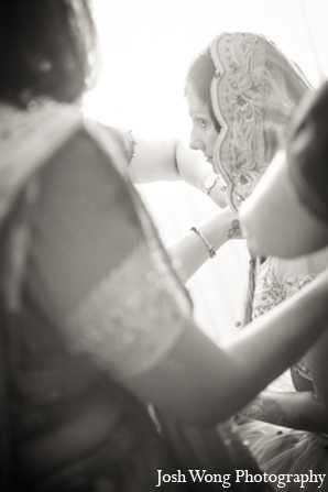 indian wedding bride prep