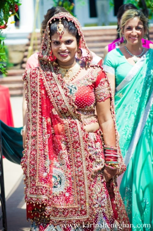 indian-wedding-bride-comes-down-aisle