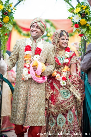 indian-wedding-bride-groom-ceremony-just-married