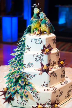 indian-wedding-reception-cake-white