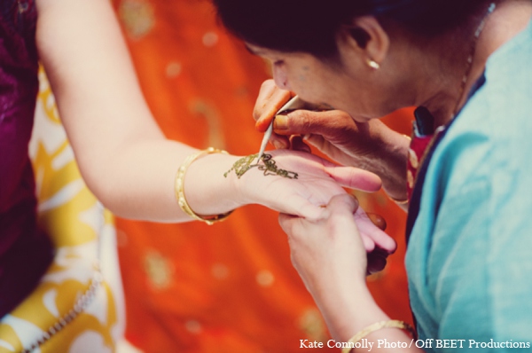 indian wedding bride mehndi