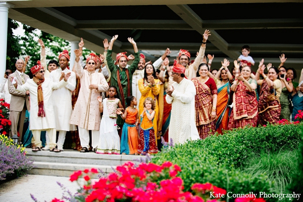 indian wedding baraat guests family