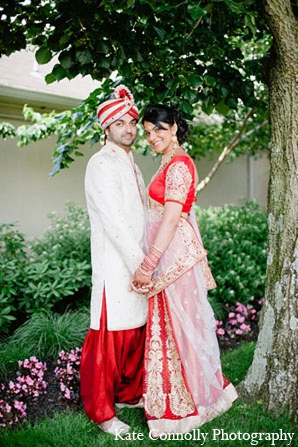 indian wedding bride groom portraits fashion