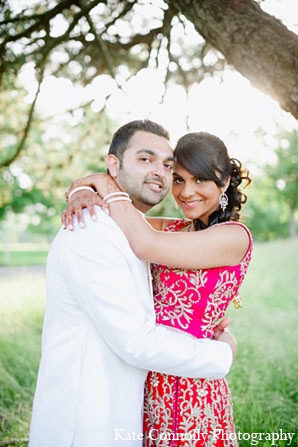 indian wedding bride groom reception portraits