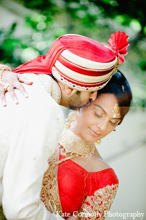 indian wedding portraits bride groom