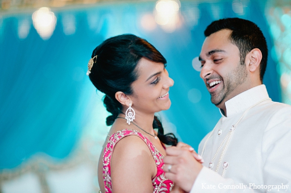 indian wedding reception bride groom portraits