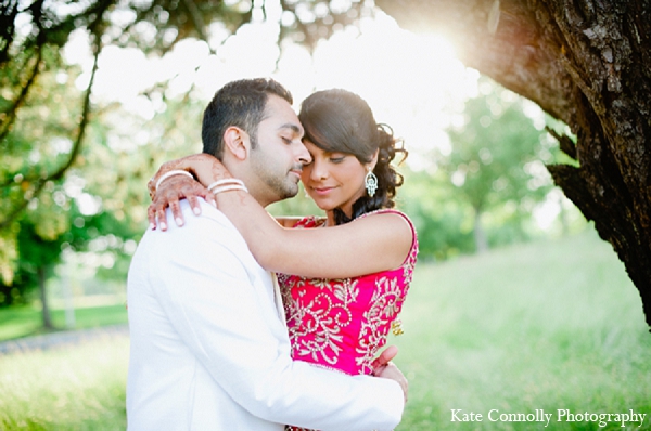 indian wedding reception portraits bride groom