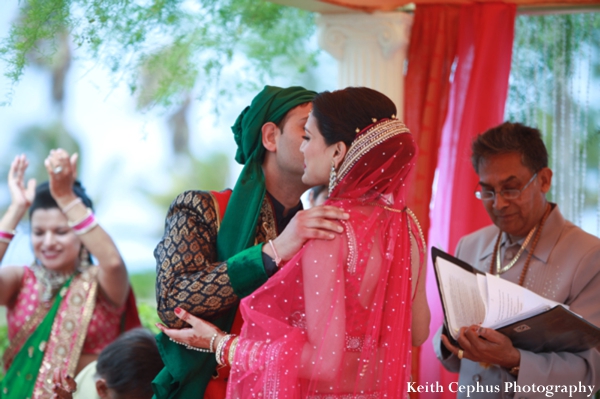 indian-wedding-bride-groom-kiss-mandap