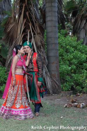 indian-wedding-portrait-bride-groom-outdoors