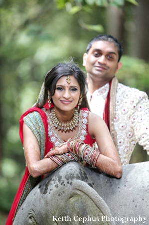 indian-wedding-portrait-bride-groom-outdoors