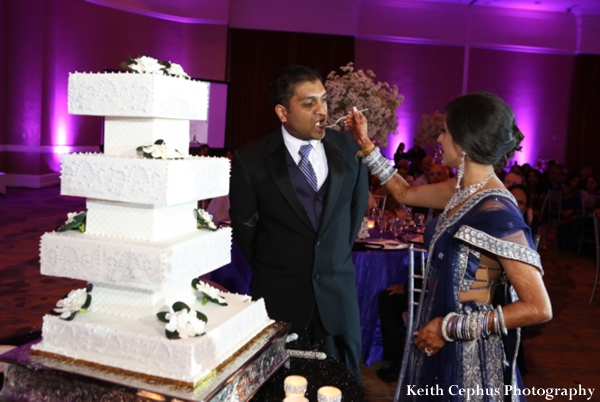 indian-wedding-reception-cake-groom-bride