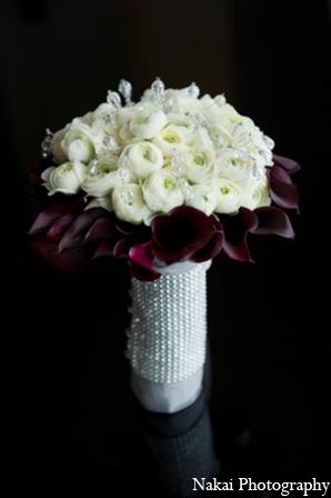 indian wedding brides bouquet