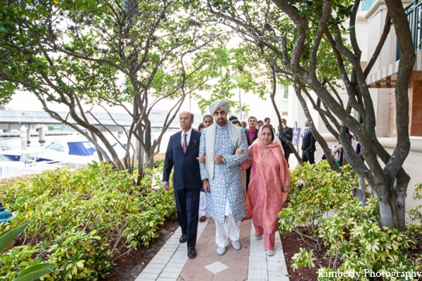 indian wedding groom family arrive