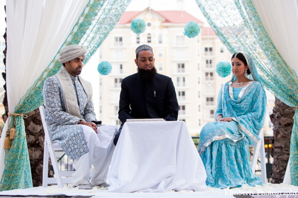 pakistani bride groom wedding ceremony