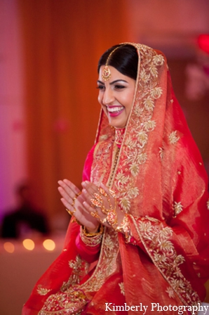 pakistani bride reception saree