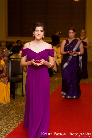 indian wedding bridesmaids traditional ceremony