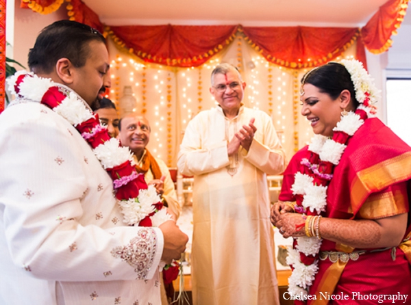 indian wedding ceremony tradition red white gold