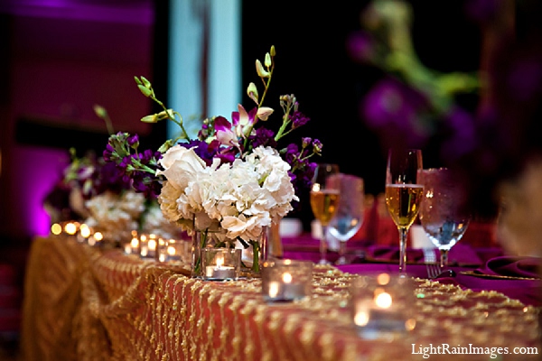 indian reception decor wedding floral