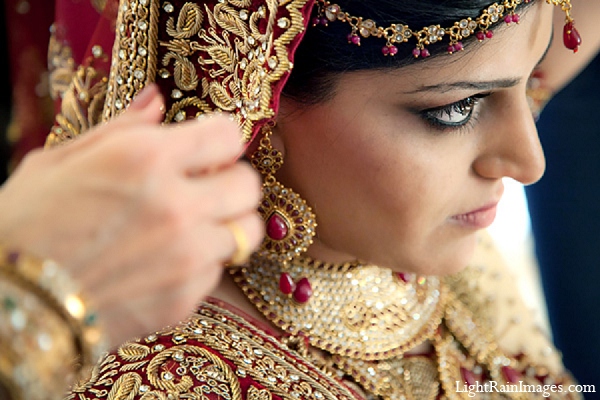 indian wedding bridal fashion makeup