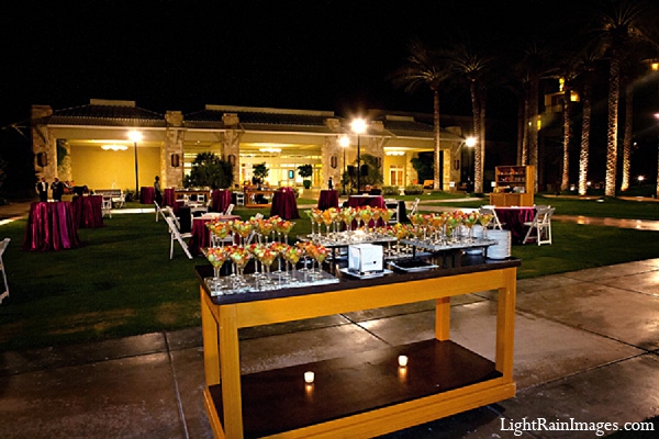 indian wedding cocktails venue outdoor