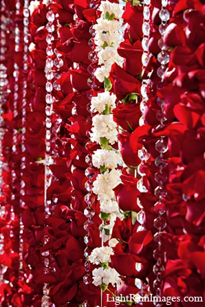 indian wedding floral decor ceremony