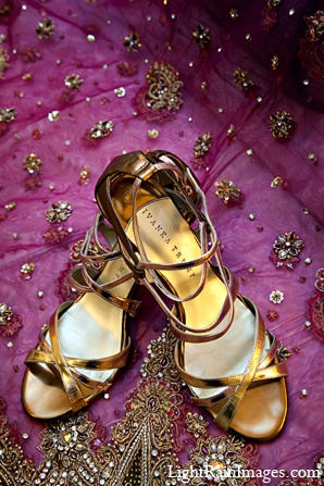 indian wedding shoes bridal attire