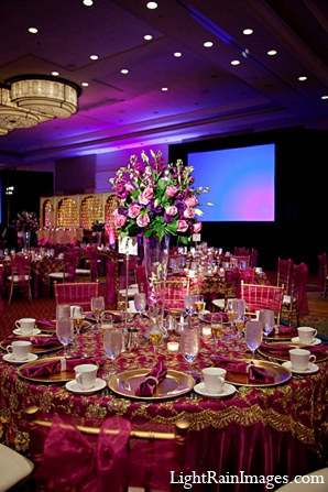 indian wedding venue reception decor