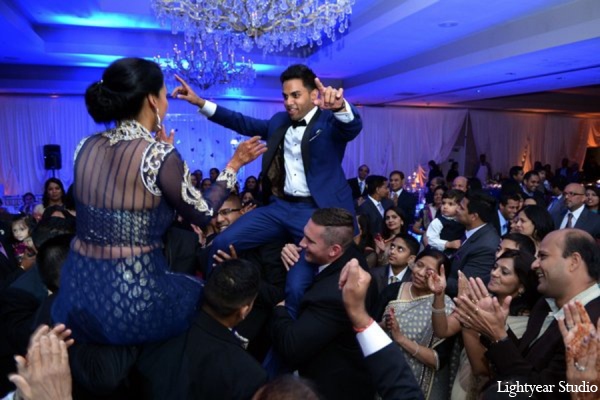 indian wedding reception dance