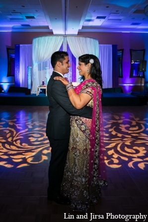 indian wedding lighting reception