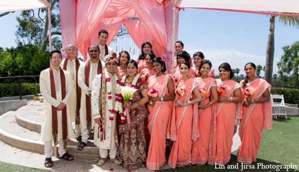 indian wedding party