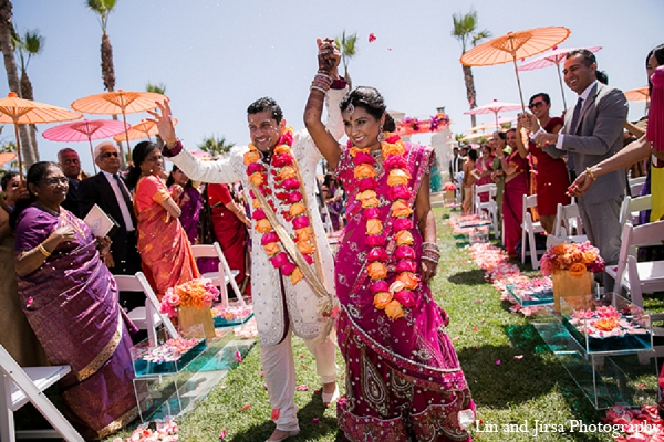 indian wedding ceremony groom bride