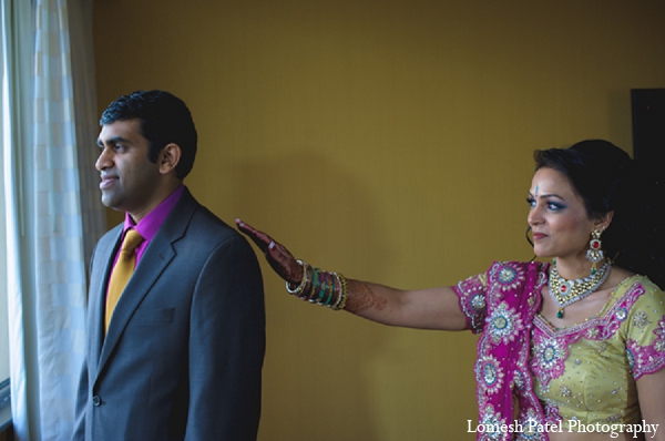 indian wedding reception bride groom