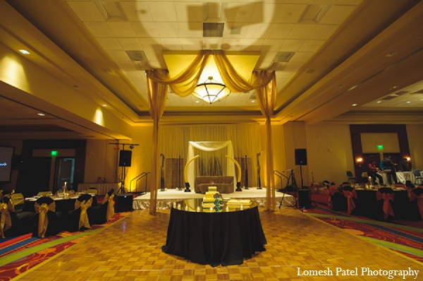 indian wedding reception decor lighting