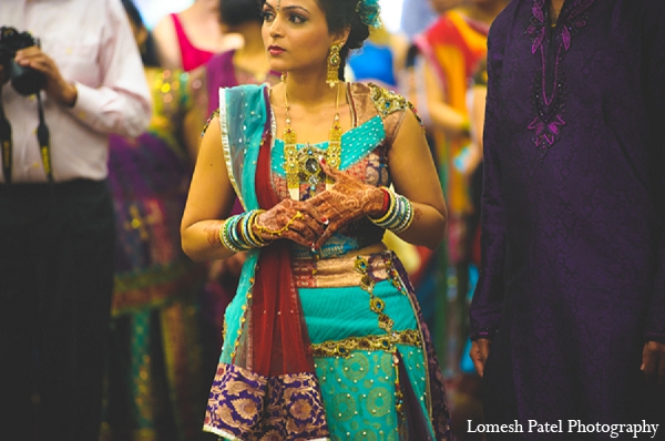 indian wedding sangeet bride fashion