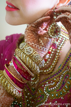 indian wedding bridal bangles henna
