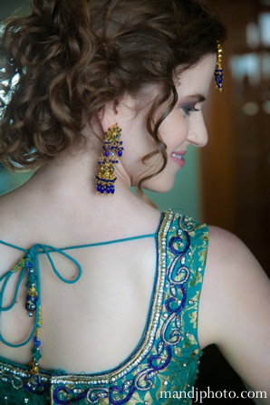 indian wedding traditional bridal portrait