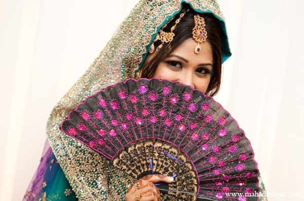 pakistani bridal hair