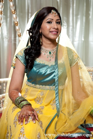 pakistani bridal portrait