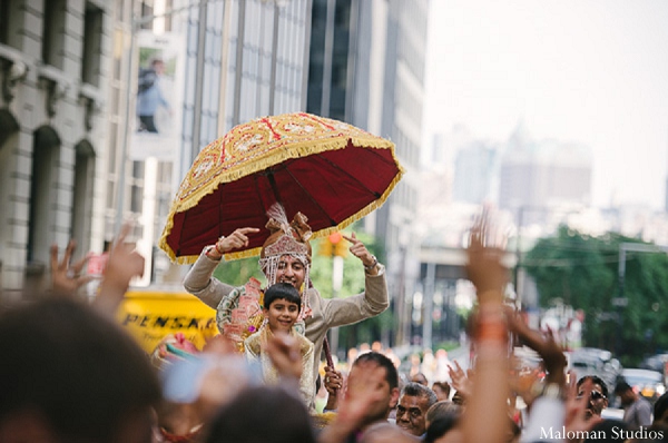 indian wedding baraat groom photography