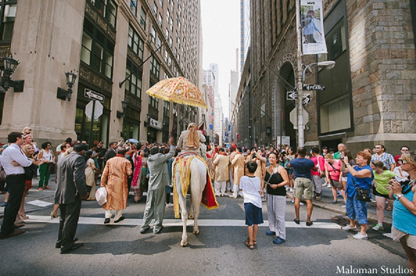 indian wedding baraat photography groom