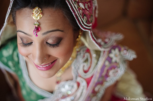 indian wedding bride makeup fashion