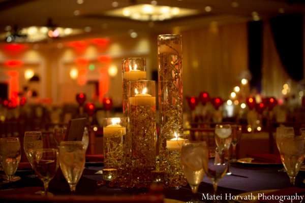 indian wedding reception lighting