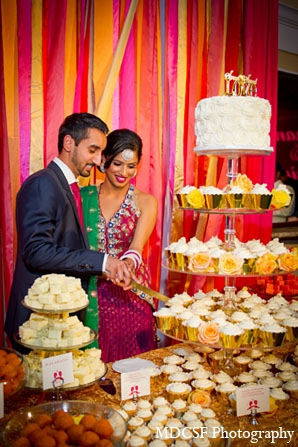 indian wedding cake bride groom