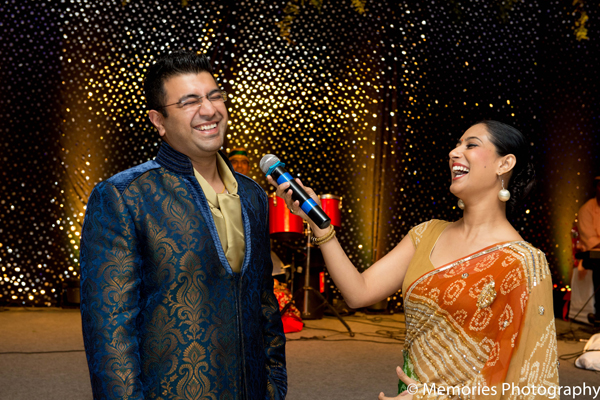 indian wedding groom sangeet lighting