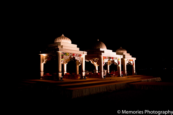 indian wedding traditional mandap