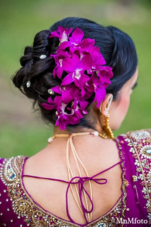 indian bridal hair fashion photography