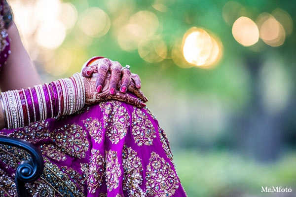 indian wedding bride mehndi reception