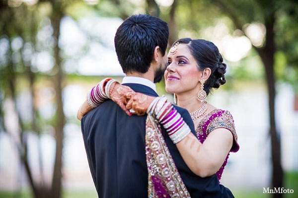 indian wedding reception bride groom photography