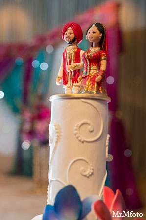 indian wedding reception cake ideas