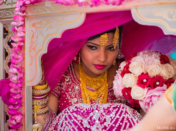 indian wedding doli brid ceremony